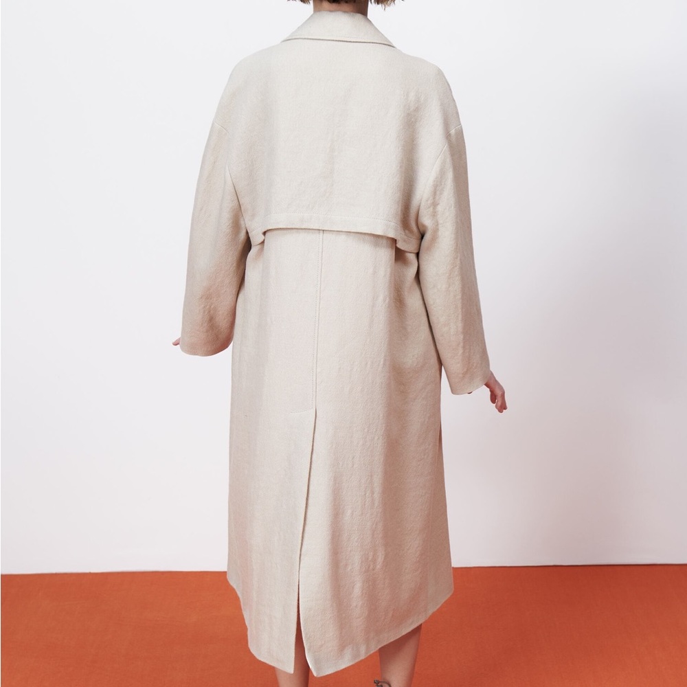 ZARA MANTEAU AVEC LAINE LIMITED EDITION‎ JACKET - Picture 4 of 13